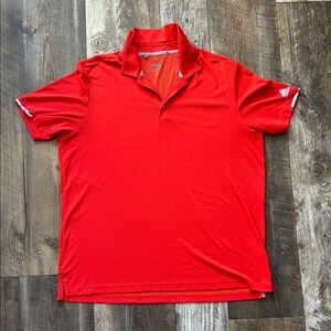 Adidas  clima  chill Red or deep orange   Short-Sleeve golf shirt